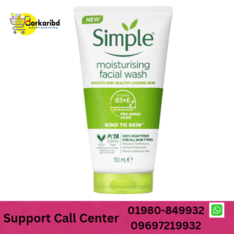 Simple Kind to Skin Moisturising Facial Wash 150ml