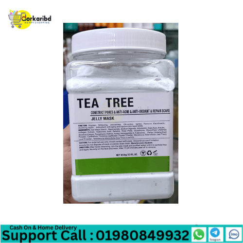 Tea Trea Purify & Refresh Jelly Mask Powder Peel Off Facial Brightening Removal Freckle Face Care - 650g