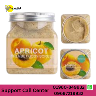 Wokali APRICOT Sherbet Body Scrub - 350ml