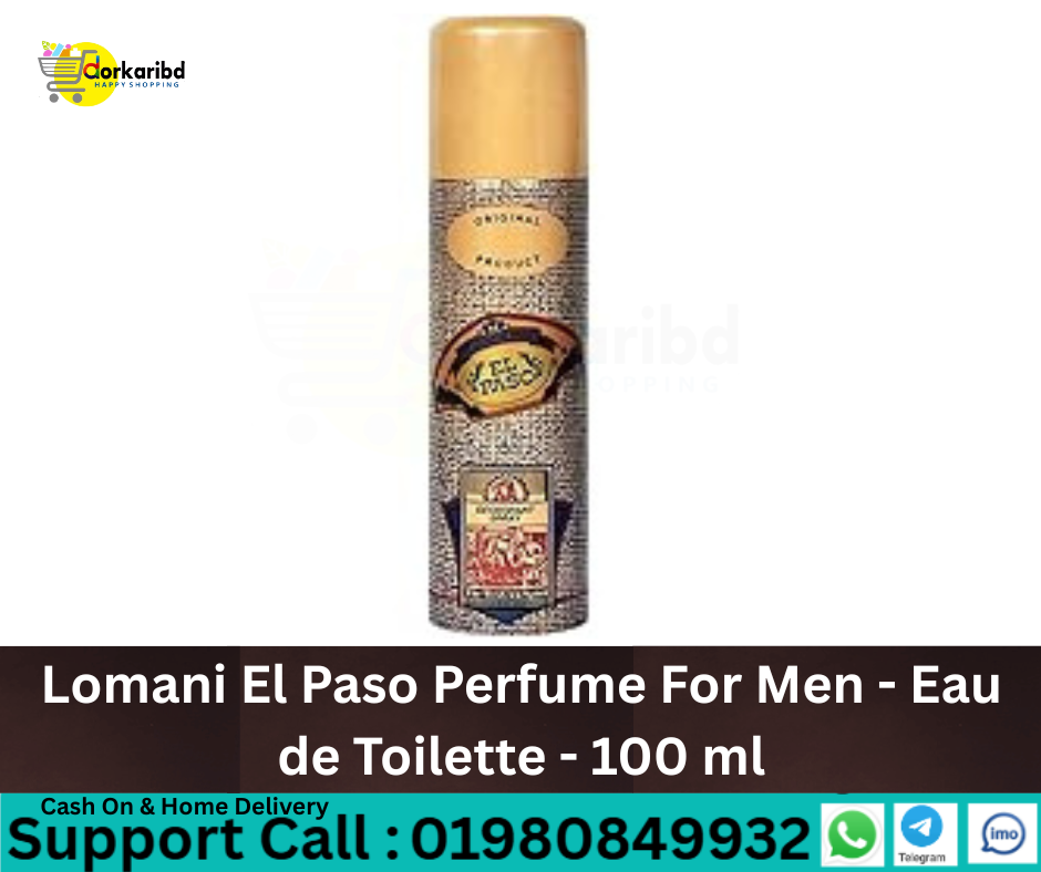 Lomani El Paso Perfume For Men - Eau de Toilette - 100 ml