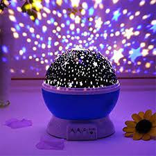 Led Projection Home Decor Star Master Rotating Starry Sky Light,Colorful Night Lights Projector Children Kids Baby Sleep Lighting Sky Star Master Projection Lamp