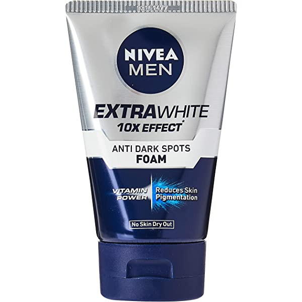 NIVEA MEN EXTRA BRIGHT 10X EFFECT ANTI DARK SPOTS FOAM 100G