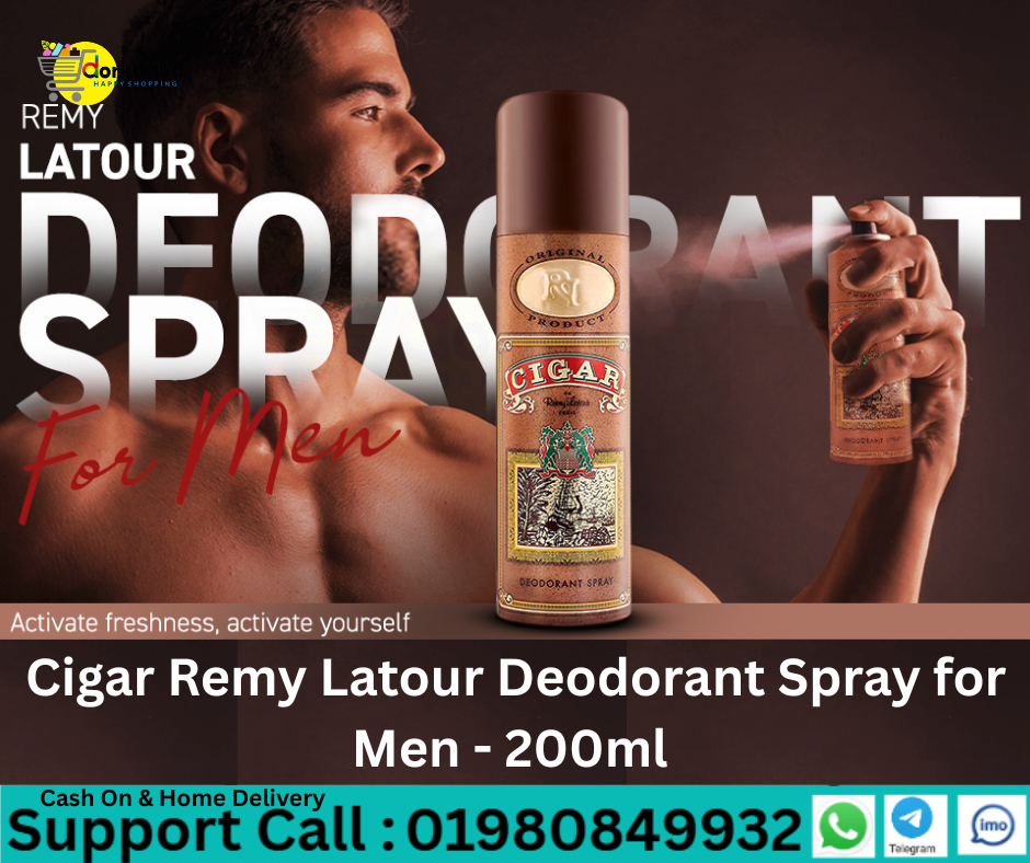 Cigar Remy Latour Deodorant Spray for Men - 200ml