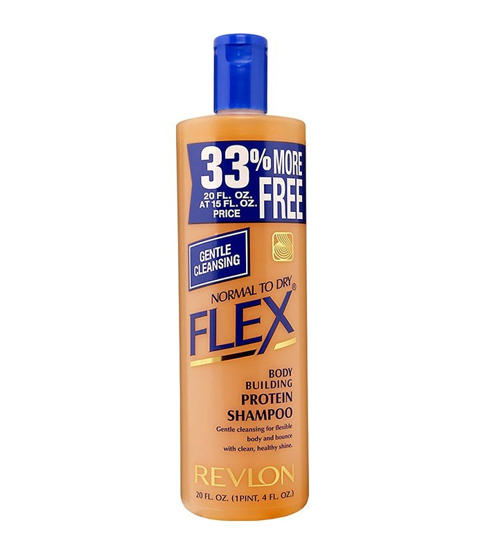 Revlon Flex Body Building Shampoo 592 Ml - Dry/Damaged