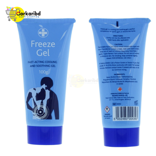 Freeze Gel Help Relieve Muscles & Joint Pain - 100ml