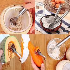Coconut Planer Kitchen Stainless Steel Shredded Coconut Scrape Coconut Meat Fish Scale Planer Planer Tools Accessories with nice material