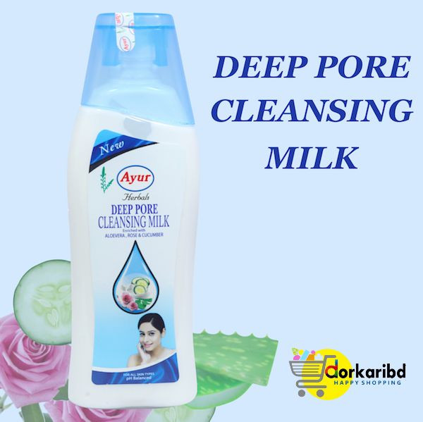 Ayur Herbal Deep Pore Cleansing Milk - 200 ML
