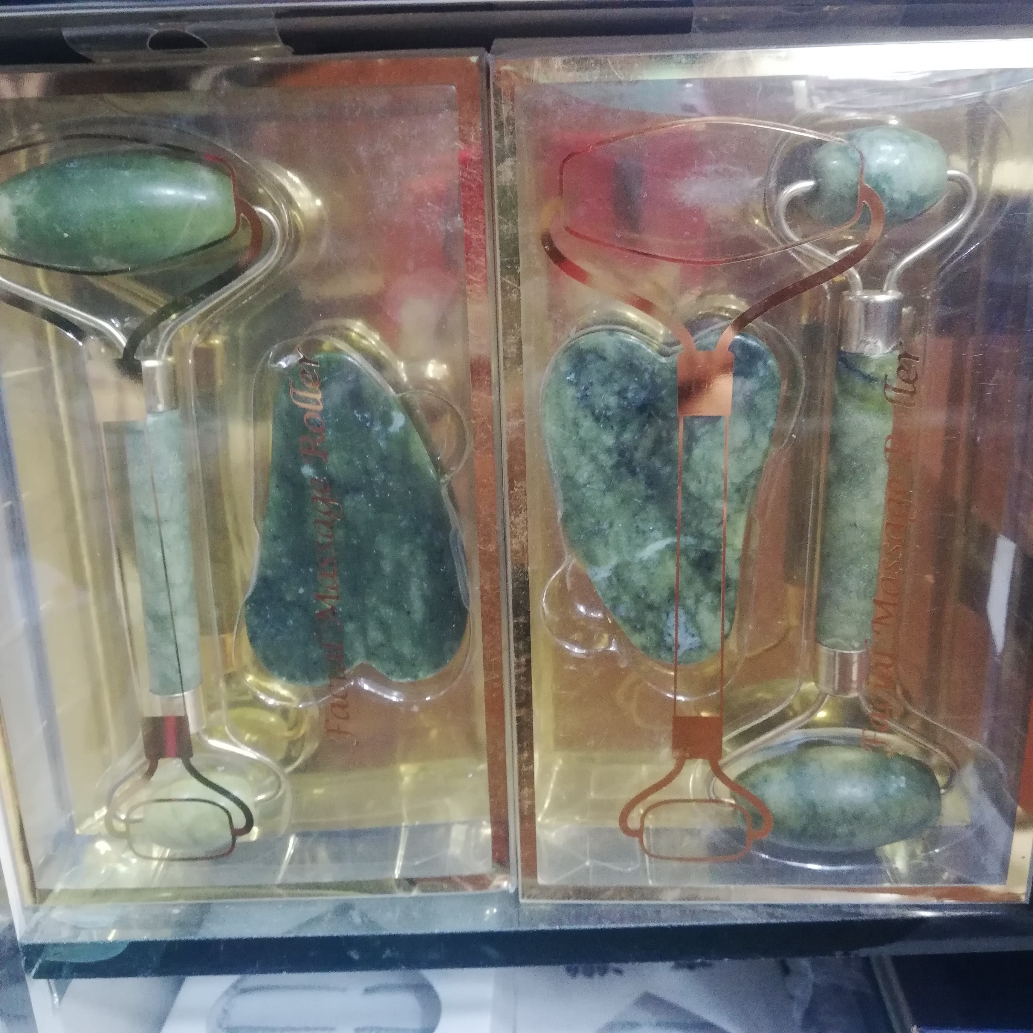 Gua Sha  & Jade Roller Facial beauty Tools 1 set