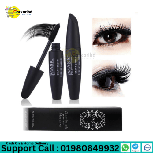 IMAGIC Waterproof Giant Lash Black Mascara  - 1 PCS