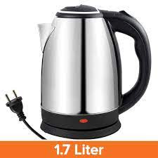 Hot water kettle electric Stainless Steel Kettle Household Kitchen Appliance Low-Noise Electric Kettle -1.7 LT