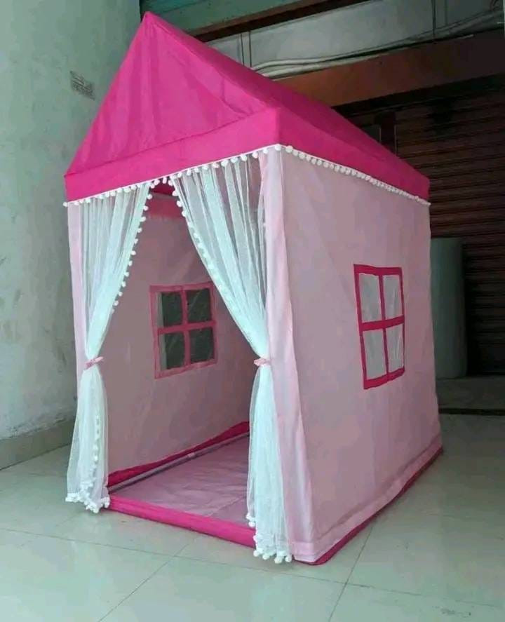 Tent House for Kids Indoor and Outdoor Castle tent house Large Playhouse multicolor 1 pcs