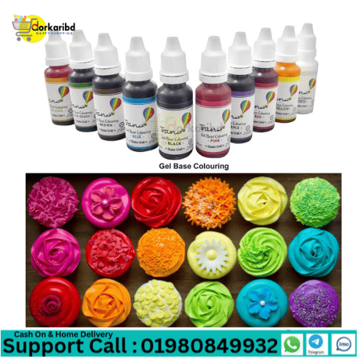Trans Gel Food Color For Cake And Candy Decoration-25ml