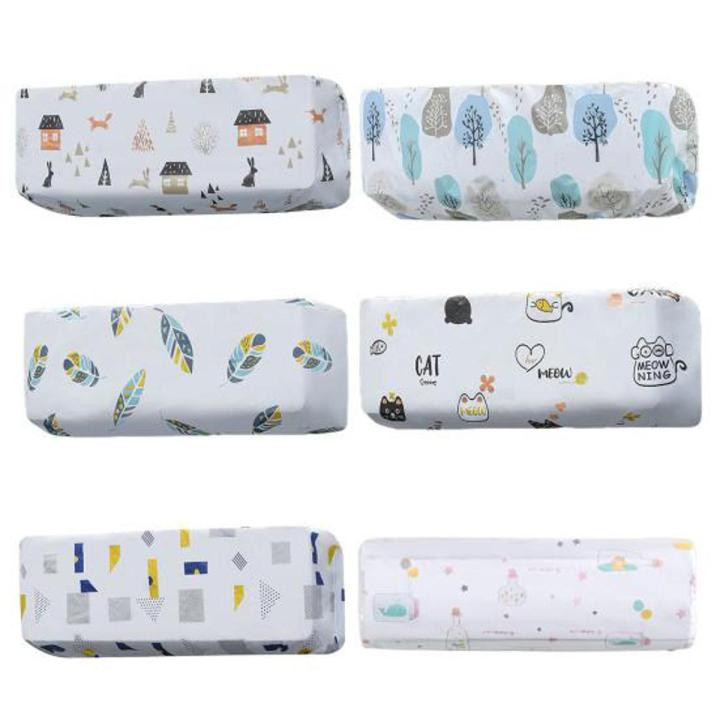 AC Cover Dustproof Printing & Beautiful Design (1-Ton & 1.5-Ton and 2-Ton)-Dust-Protector Indoor AC Cover  Rendom color-1 pcs