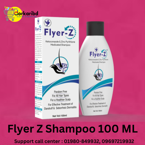 Flyer Z Anti Dandruff Medicated Shampoo 100 ML