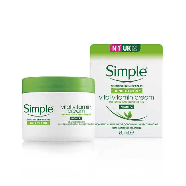 Simple Vital Vitamin Night Cream 50ml