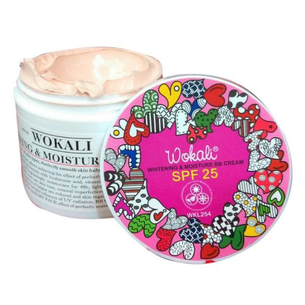 WOKALI WHITENING & MOISTURE BB CREAM- SPF25
