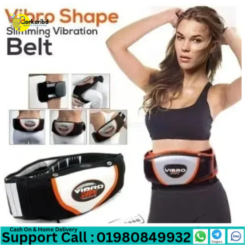 Vibro Shape Vibration Heating Slimming Belt With Remote Control-1 PCS