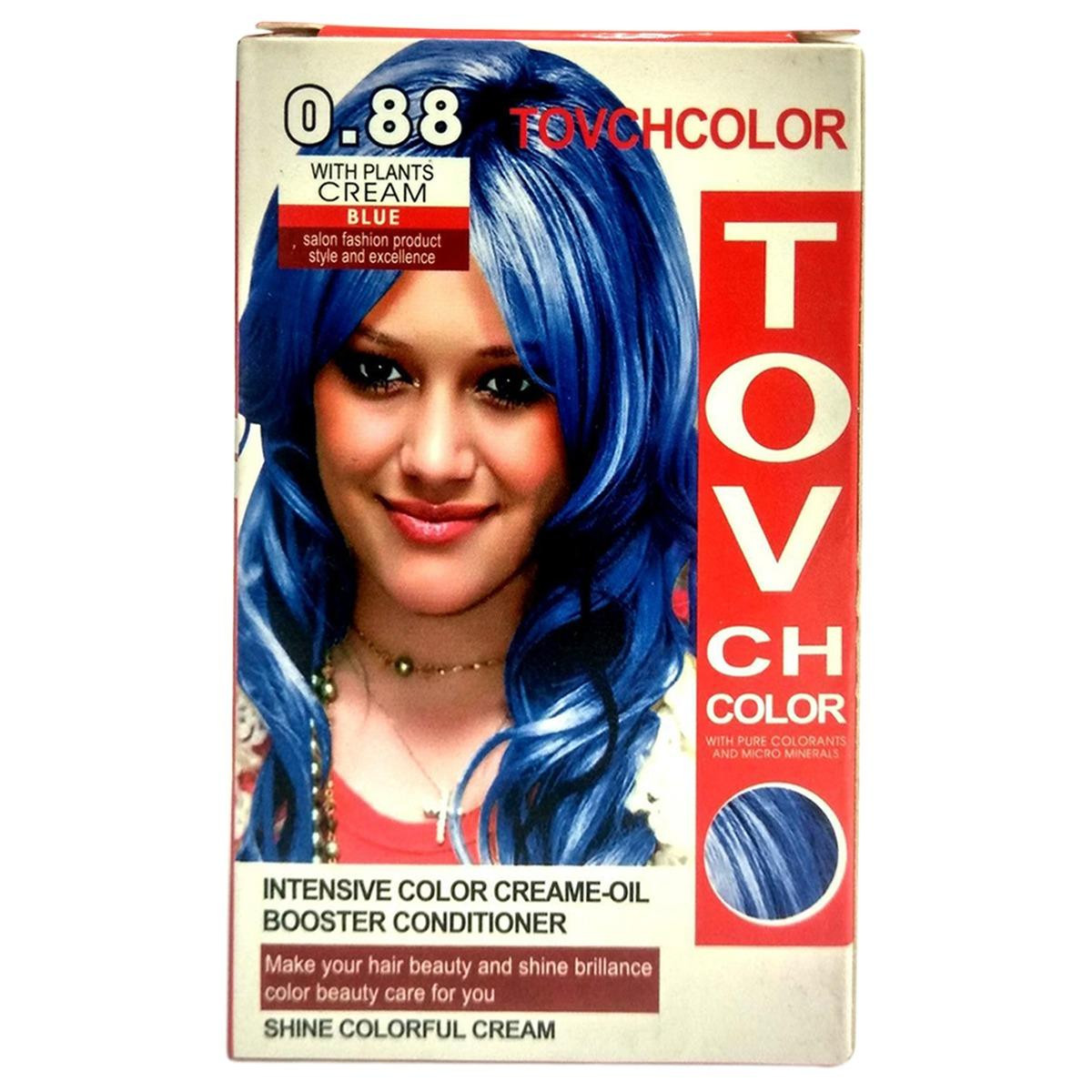 TOV CH Hair Color Shade 0.88 Blue  60 ml