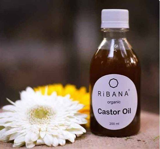 RiBANA Black Organic Castor Oil-200ml