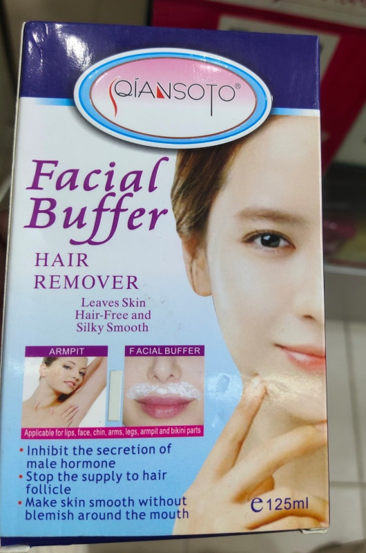 Qiansoto Hair facial buffer Hair Remover 125 ML