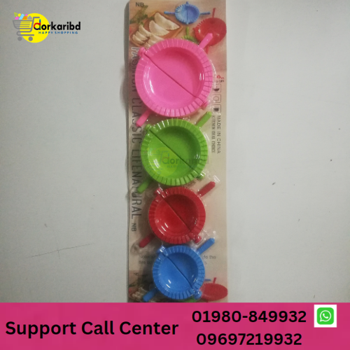 Kuli Pitha maker Mold Press Dow-Made of heavy-duty food-grade plastic for durability Pitha Making Saucepan Set Different Sizes  4pics Mould