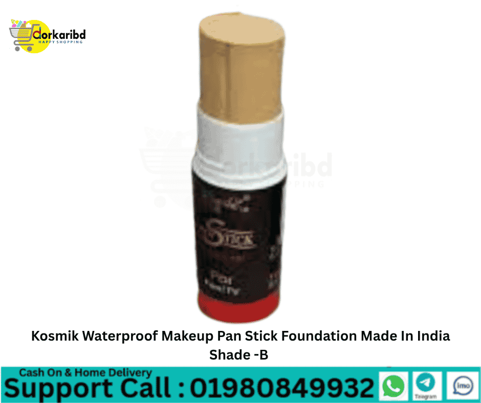Kosmik Waterproof Makeup Pan Stick Foundation Made In India Shade -B