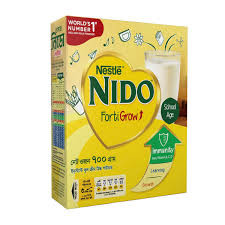 NESTLE NIDO ( 5+ Years ) Fortigrow Full Cream Milk Powder Box - 700g