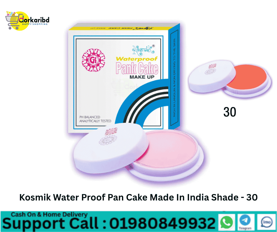 Kosmik Water Proof Pan Cake Made In India Shade - 30