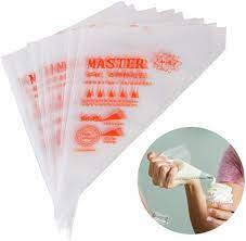 20 piece Plastic Disposable Piping Bags Cake Cream Decorating