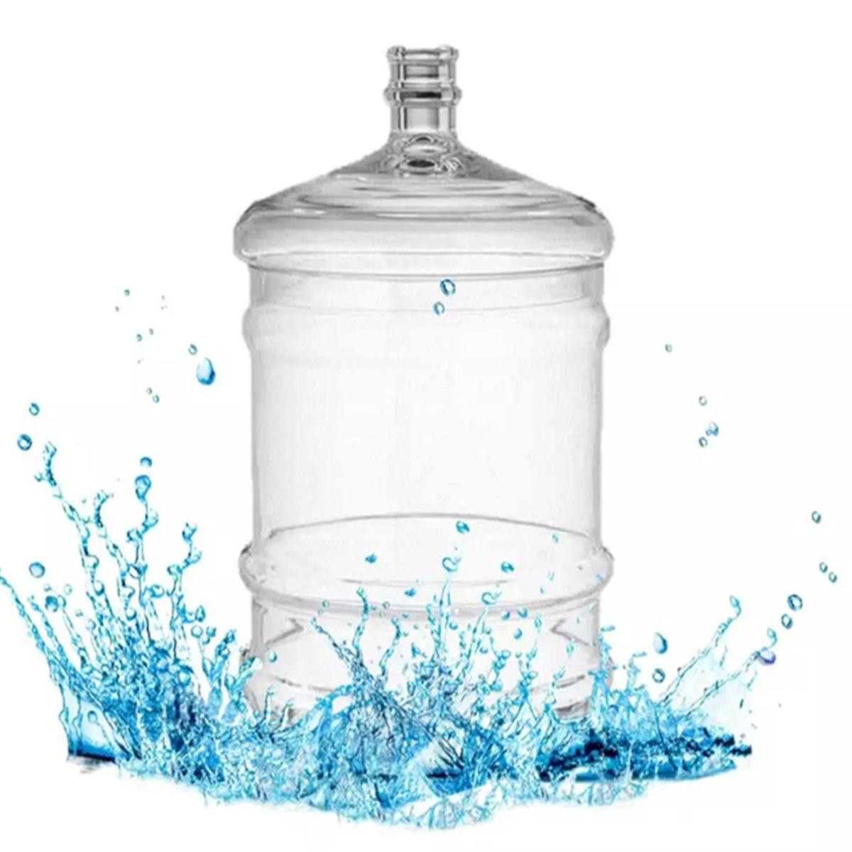Water Jar Food Grade Plastic Water Jar With Tap Capacity  White - 8 Liters
