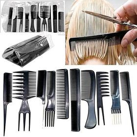 10 PCS Hair Stylists Professional Styling Comb
