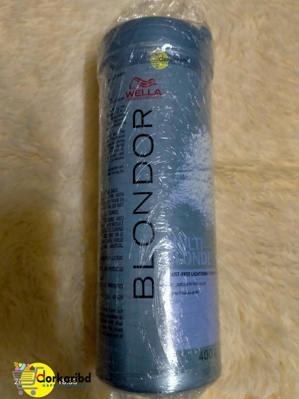 Blondor Powder Bleaching Powder Hair Bleach And Fair Polish - Wella Professionals -  400GM