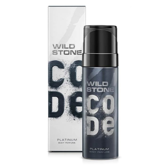 Wild Stone Stone Body Perfume For Men -Platinum  120 ml