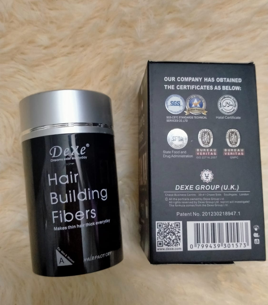 Dexe Hair Building Fiber 22 gm