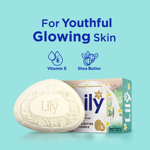 Lily Milk Bath Beauty Soap 100gm