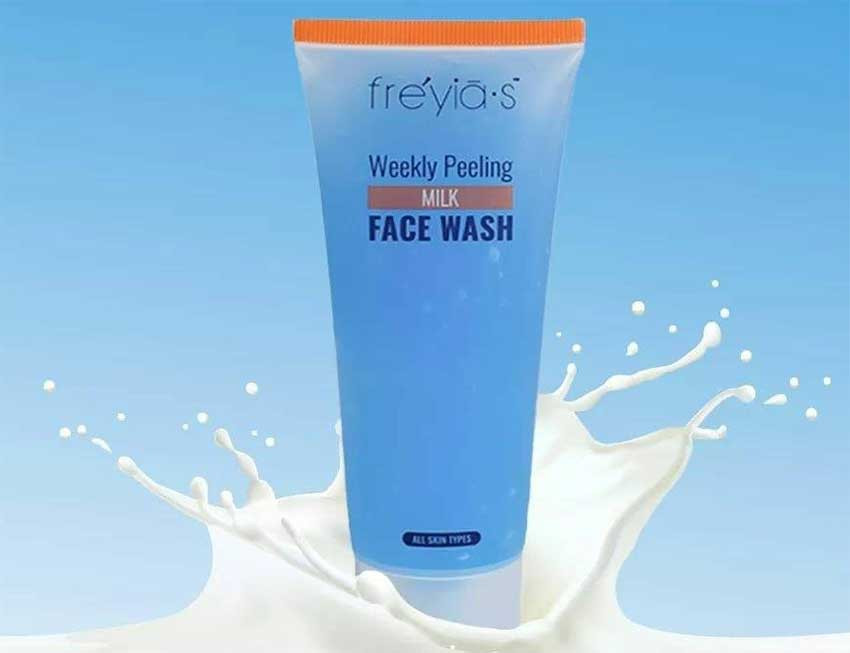 Freyias Weekly Peeling Milk Face Wash 100ml