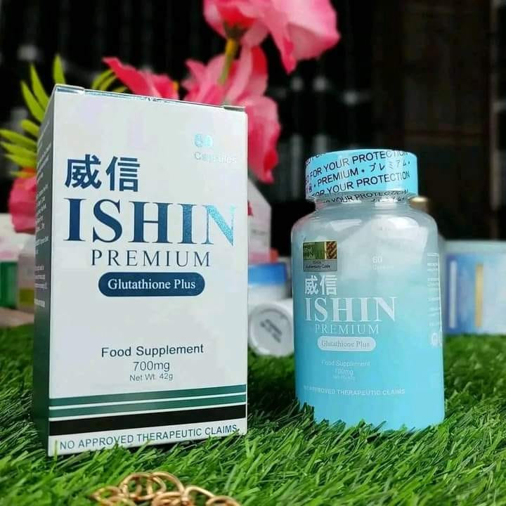 ISHIN Premium triple glutathione capsule 60 pcs