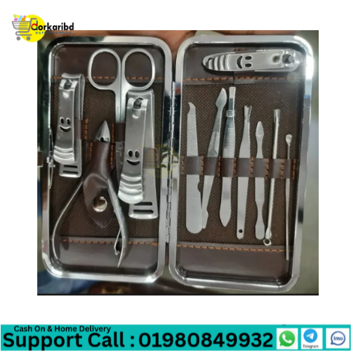 Nail Clippers Nail Scissors Grooming Kits Nail Tools,unique Stainless Steel Professional - 12Pcs