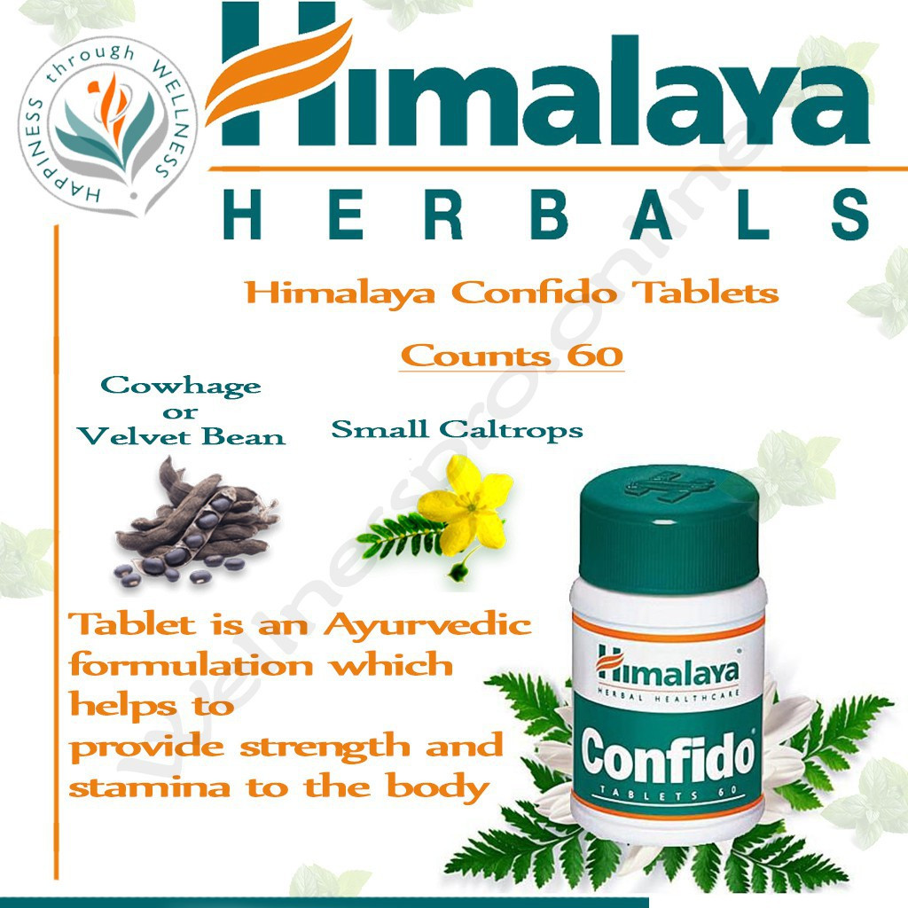 Himalaya Confido Tablets -(Tribulus) 60 PCS