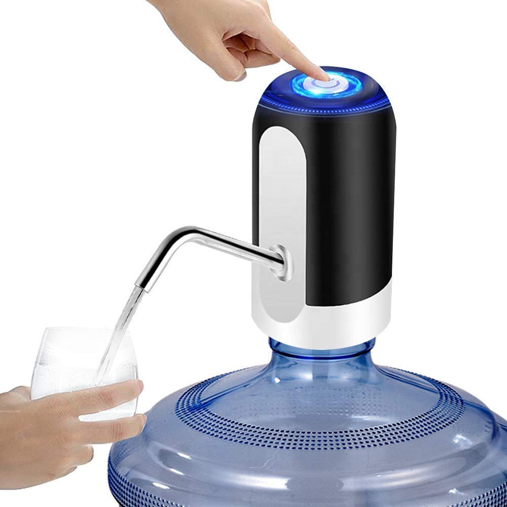 Water jar bottle pump usb charging automatic drinking water pump portable electric water dispenser USB Rechargeable for - 20 Litre