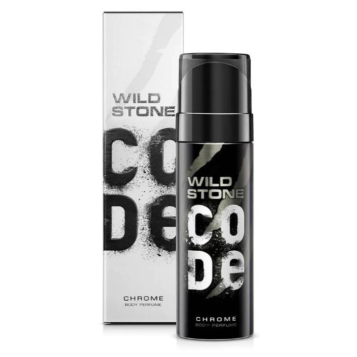 Wild Stone Stone Body Perfume For Men -Chrome  120 ml