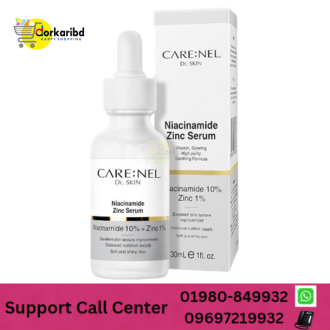 CARE:NEL Dr. Skin Niacinamide Zinc Serum -30ml