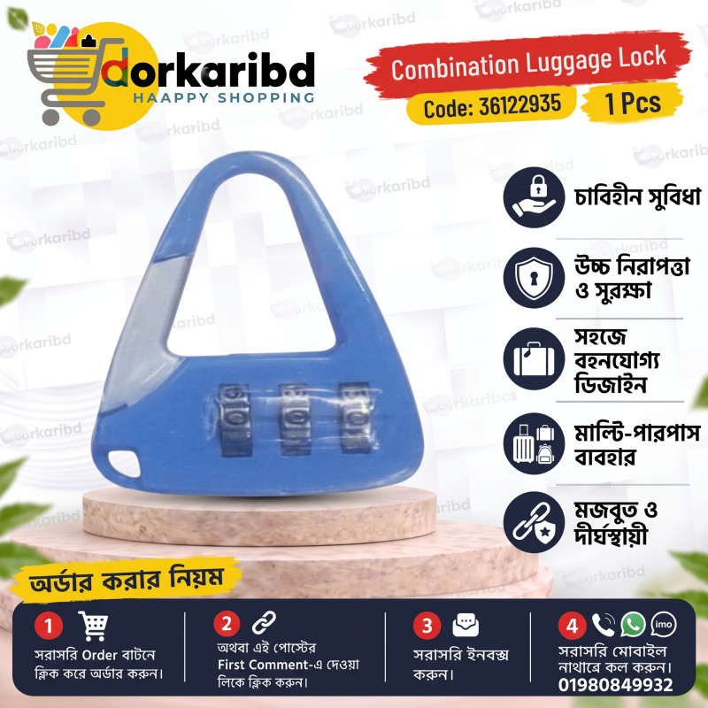 Lock Storage  Mini Password Box Toolbox Padlock Zinc Alloy Outdoor Travel Luggage Anti-theft made in china  - 1 pcs Code - 36122935