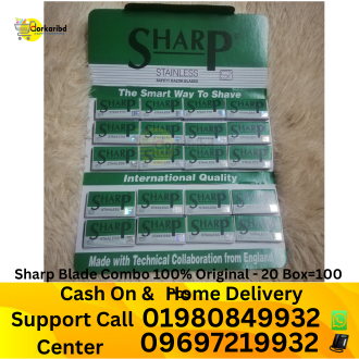 Sharp Blade Combo 100% Original Blade 20 Box=100 Pcs