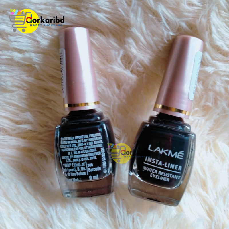 Lakme Insta Eye Liner Black original Indian 1 Pcs