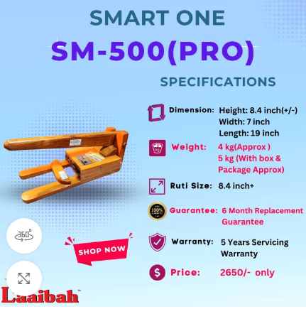 Laaibah Ruti Maker SM-500 (Pro)