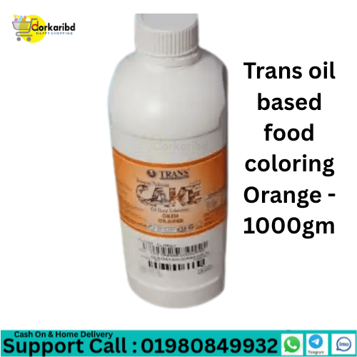 Trans oil based food coloring Orange - 1000gm