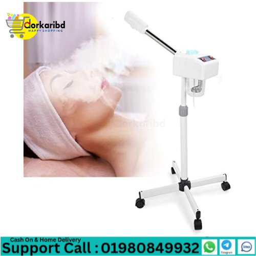 Ozone Facial Nano Hot Cold Steamer Warm Mist Ion Steaner Face Deep Cleaning 10s Spray Vaporizer Salon Home Spa Sprayer - Single Tube