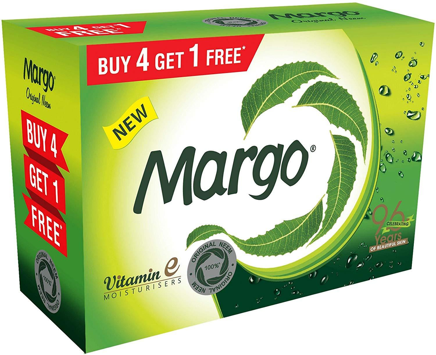 Margo Soap - 100 g (Buy 4 Get 1 Free)