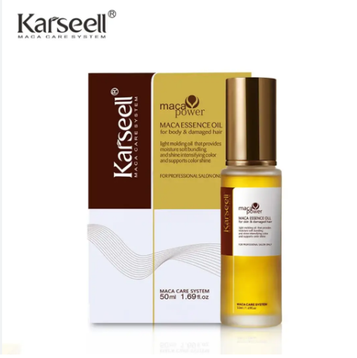 Karseell Moroccan Argan Oil Dry Damaged Hair Healing Cold Pressed Unisex 50ml